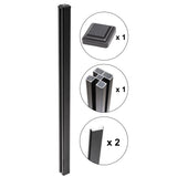 Composite Fence Series 8 ft. Heavy Duty In-Ground Gate Post