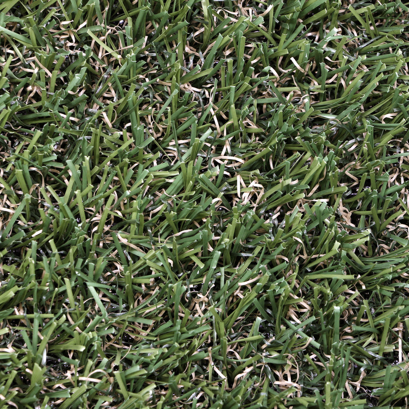 Emerald County 20 mm 3.74 ft. x 8.66 ft. Precut Green Artificial Grass Mat