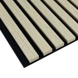 Laminate Slat Acoustic Wall Panels (4-Pack) Cartier 18.90-inch x 46.85-inch
