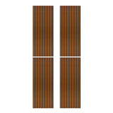 Laminate Slat Acoustic Wall Panels (4-Pack) Hamilton 18.90-inch x 46.85-inch