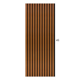 Laminate Slat Acoustic Wall Panels (6-Pack) Hamilton 18.90-inch x 46.85-inch