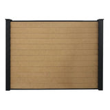 Kit de paneles de cercado – Marrón silla de montar