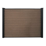 Kit de paneles de cercado – Marrón silla de montar