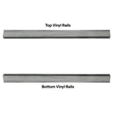Woodgrain Vinyl Hazy Gray Fence Panel Kit 6 ft. H x 6 ft. W