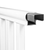 6-feet x 42-inch Vinyl Railing - White