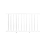6-feet x 42-inch Vinyl Railing - White