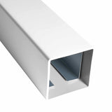 3.7-feet Vinyl Railing Post - White