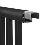 6-feet x 42-inch Vinyl Railing - Black