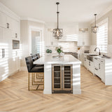 Bristol Herringbone 4.2+1 mm Rigid Core Vinyl Flooring 5.91 in. W x 36.02 in. L
