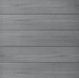 Composite Fence Series Fence Panel, and Rail Kit 6 ft. x 6 ft. Harrow Grey