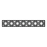 Decorative Composite Fence Panel - Stockholm