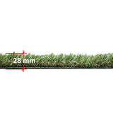 Links 2 x 4 m Césped Ecológico Artificial de Plástico Reciclado