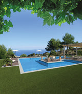 Césped artificial verde toscano 1 x 3 m