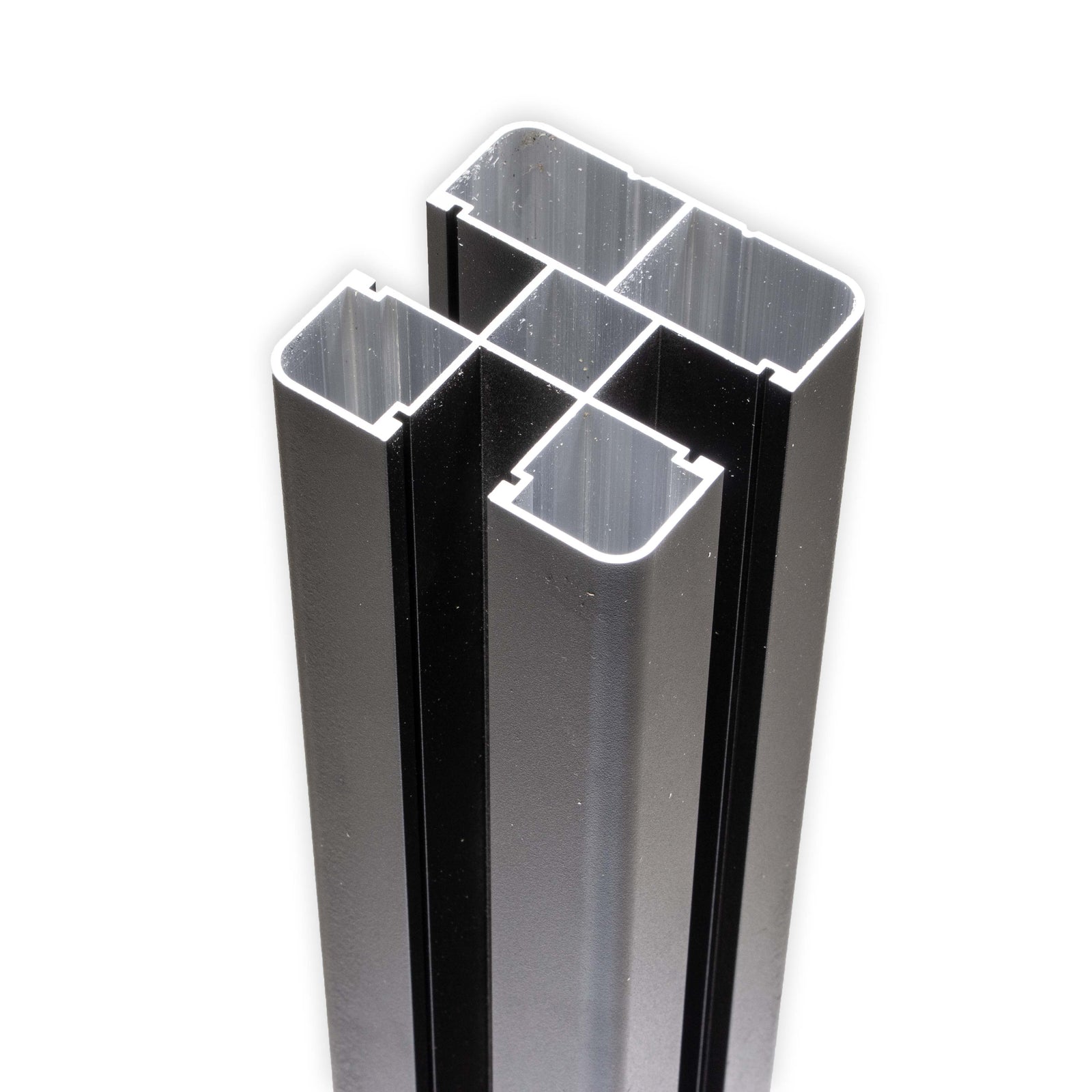 Composite Fence Series 3.15 in. x 3.15 in. x 8 ft. Aluminum In