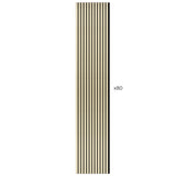 Laminate Slat Acoustic Wall Panels (80-Pack) Cartier 18.90-inch x 96-inch