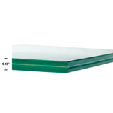 12mm x 24" x 45.67" Tempered Glass Panel