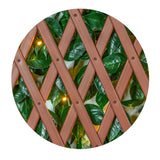 Sakura 34 in. x 76 in. Expandable Trellis with Lights (1-Pack)