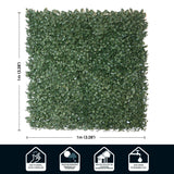 Gardenia 40 in. x 40 in. Artificial Hedge Panel (1-Pack)