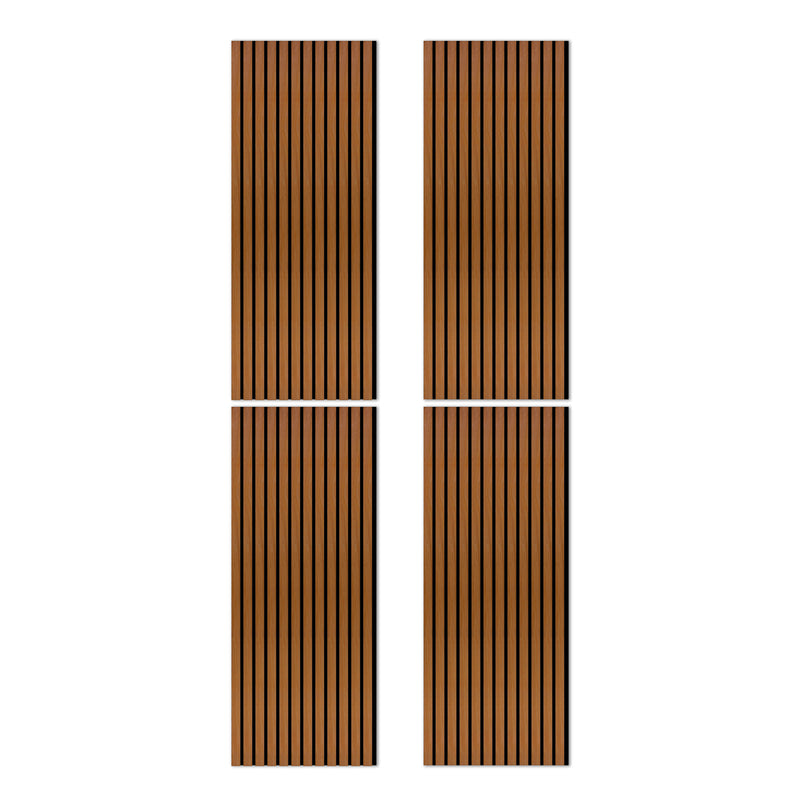 Laminate Slat Acoustic Wall Panels (4-Pack) Hamilton 18.90-inch x 46.85-inch