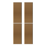 Laminate Slat Acoustic Wall Panels (4-Pack) Yorke 18.90-inch x 46.85-inch