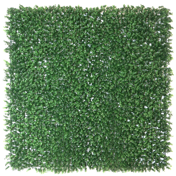 English Boxwood 40 in. x 40 in. Artificial Hedge Panel (1-Pack)