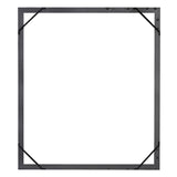 Aluminum Composite Fence Frame Kit Fence Gate 5 ft. x 6 ft.