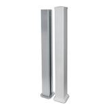 3.7-feet Vinyl Railing Post - White