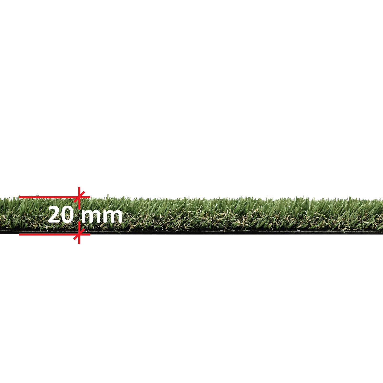 Emerald County 20 mm 7.38 ft. x 11.68 ft. Precut Green Artificial