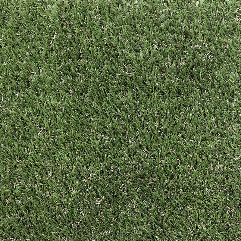Sage Valley Tapete de césped artificial verde precortado, 25 mm, 3,74 pies x 8,66 pies