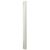 White Vinyl Ivory Fence Post 4 inch. x 4 inch. x 8 feet.