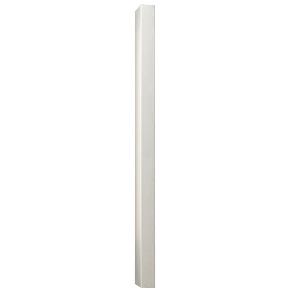 White Vinyl Ivory Fence Post 4 in. x 4 in. x 8 ft.