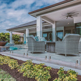 12mm x 39" x 45.67" Tempered Glass Pool Fence Kit